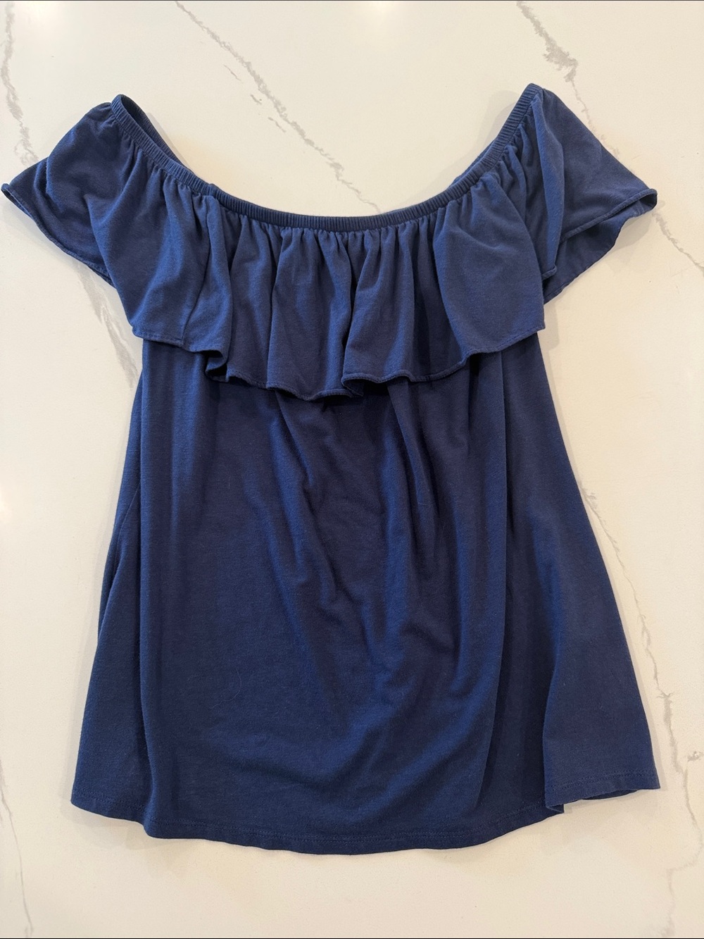 La Fortuna Ruffle Off-the-shoulder Lilly Pulitzer top